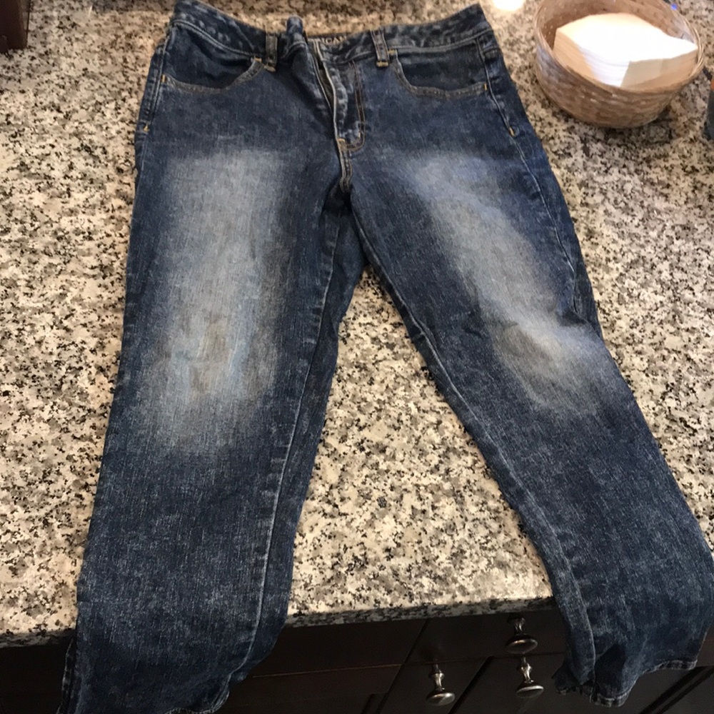 Cropped jeans